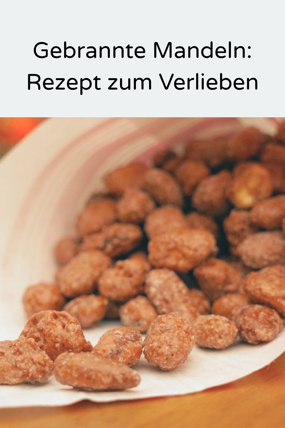 Selbstgemachte gebrannte Mandeln: Ein köstlicher Snack aus zwei Zutaten! Mit Zimt, Vanille oder Chili ein Genuss für jeden Geschmack. Zuckerreduziert und preiswert selbstgemacht.