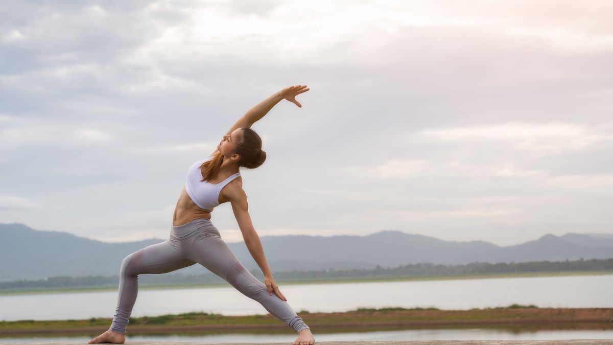 Vielleicht hilft dir Yoga dabei, abzuschalten
